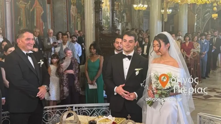 Πύρρος Δήμας: Παντρεύτηκε στο Λιτόχωρο ο γιος του Βίκτωρας – Η συγκινητική επιλογή στη μνήμη της μητέρας του, Αναστασίας