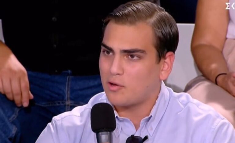 «Για πρώτη φορά στην Ελλάδα έχουμε μια κυβέρνηση που νοιάζεται για τους νέους!»: Viral ο φοιτητής στην εκπομπή της Τατιάνας Στεφανίδου