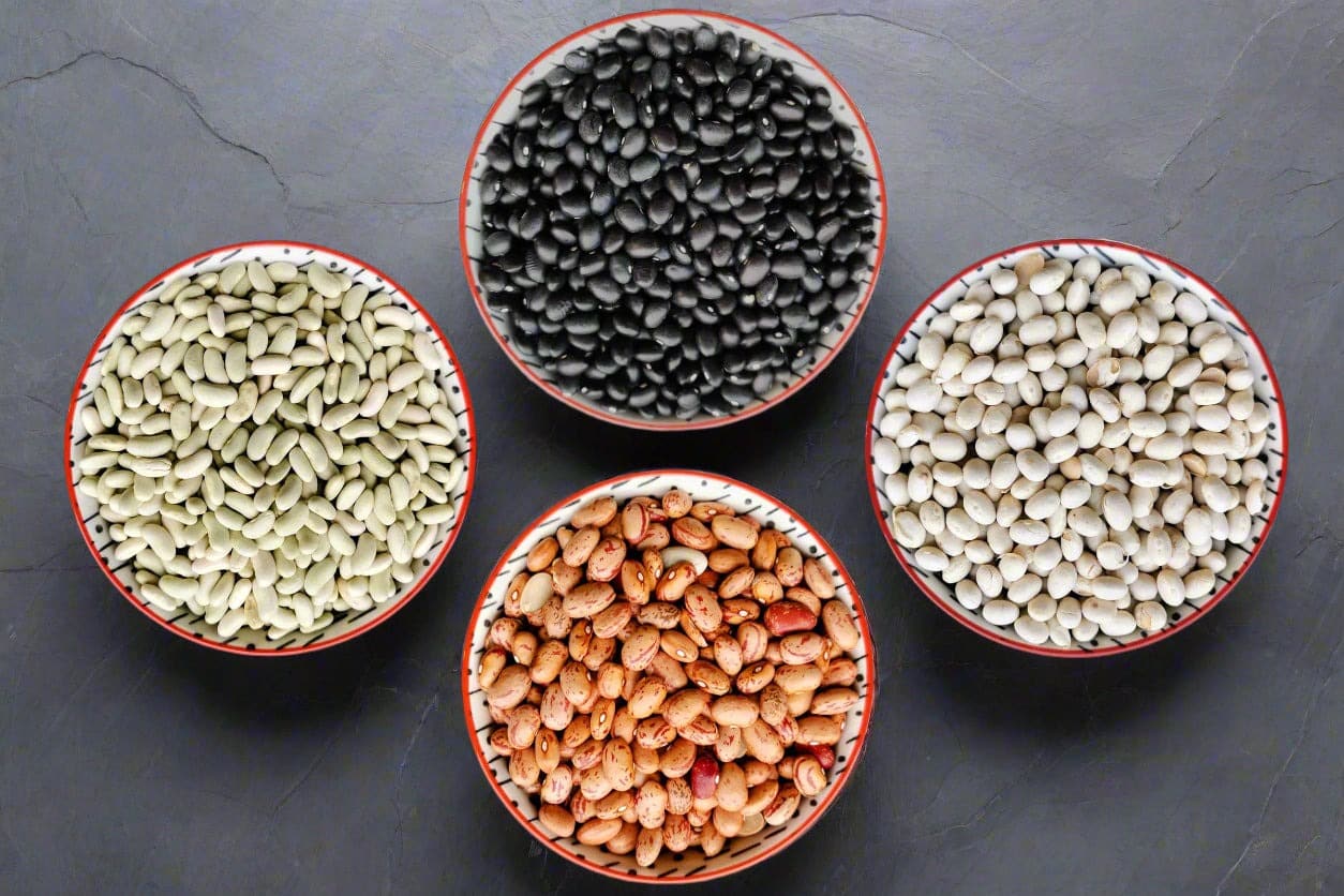 french beans four varieties diam