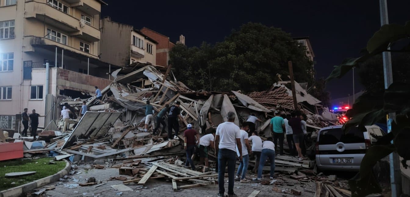 Σοκ στην Τουρκία από τον δυνατό σεισμό - Κτίρια κατέρρευσαν και υπέστησαν σοβαρές ζημιές 2