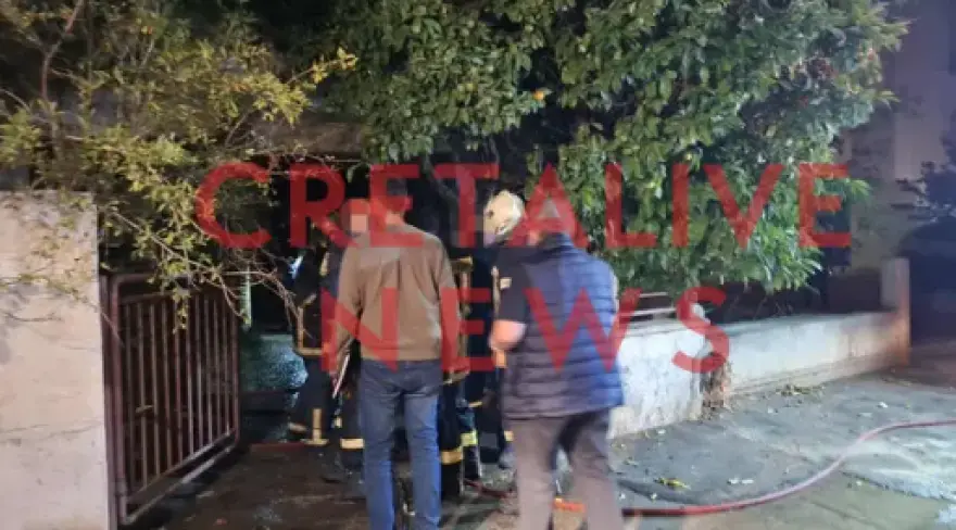 Ανείπωτη τραγωδία στη χώρα μας: Γιος έβαλε φωτιά και έκαψε την μάνα και τον θείο του 7 kriti fotia 4