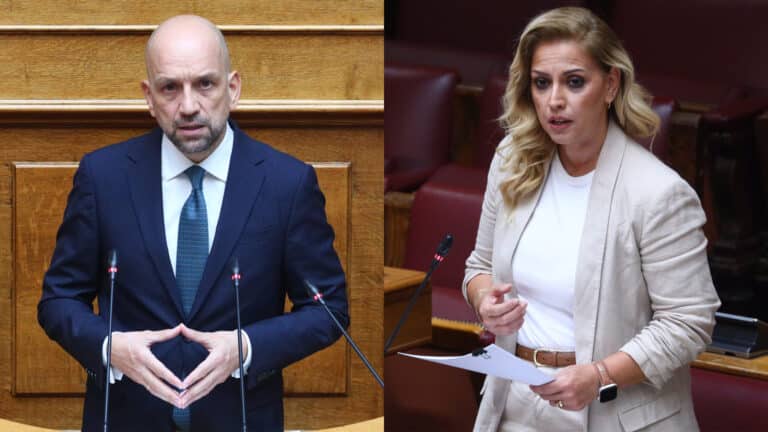 «Θερμό» επεισόδιο μεταξύ Ρ.Χρηστίδου και Κ.Μπάρκα – «Αν ξαναγελάσεις την ώρα που μιλάω θα σου σπάσω τα μούτρα»