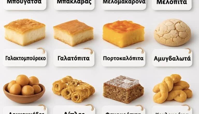 Διάλεξε ένα ελληνικό γλυκό και δες τι είδους άτομο είσαι