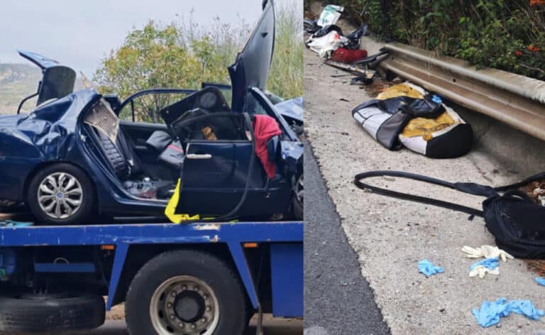 Τροχαίο-σοκ στην χώρα μας με 2 νεκρούς και 4 τραυματίες – «Το ένα αυτοκίνητο ήταν μέσα στο άλλο»