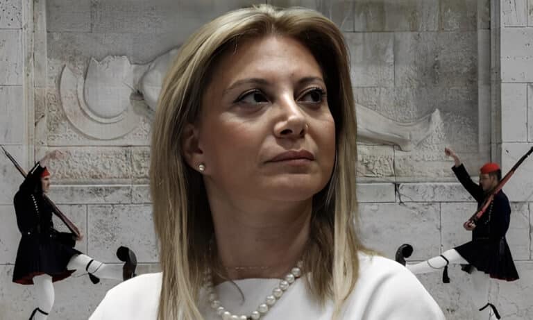 Άστραψε και βρόντηξε η Μαρία Καρυστιανού για τον Άγνωστο Στρατιώτη