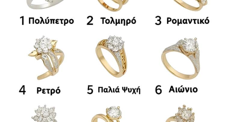 Το δαχτυλίδι που θα διαλέξεις αποκαλύπτει  τι είδους γυναίκα είσαι