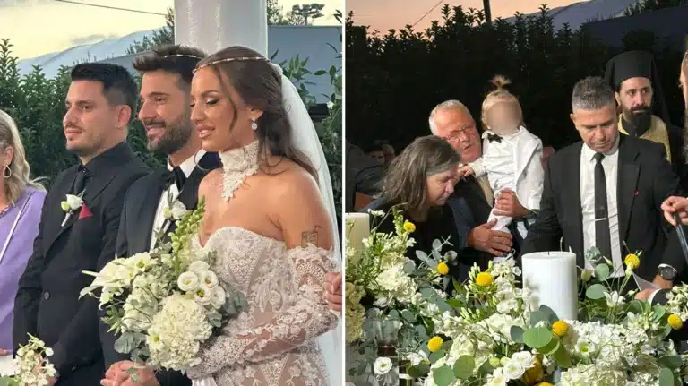 Παντρεύτηκαν ο Γιώργος Λιβάνης και η Ανδρομάχη – Βάφτισαν και τον γιο τους