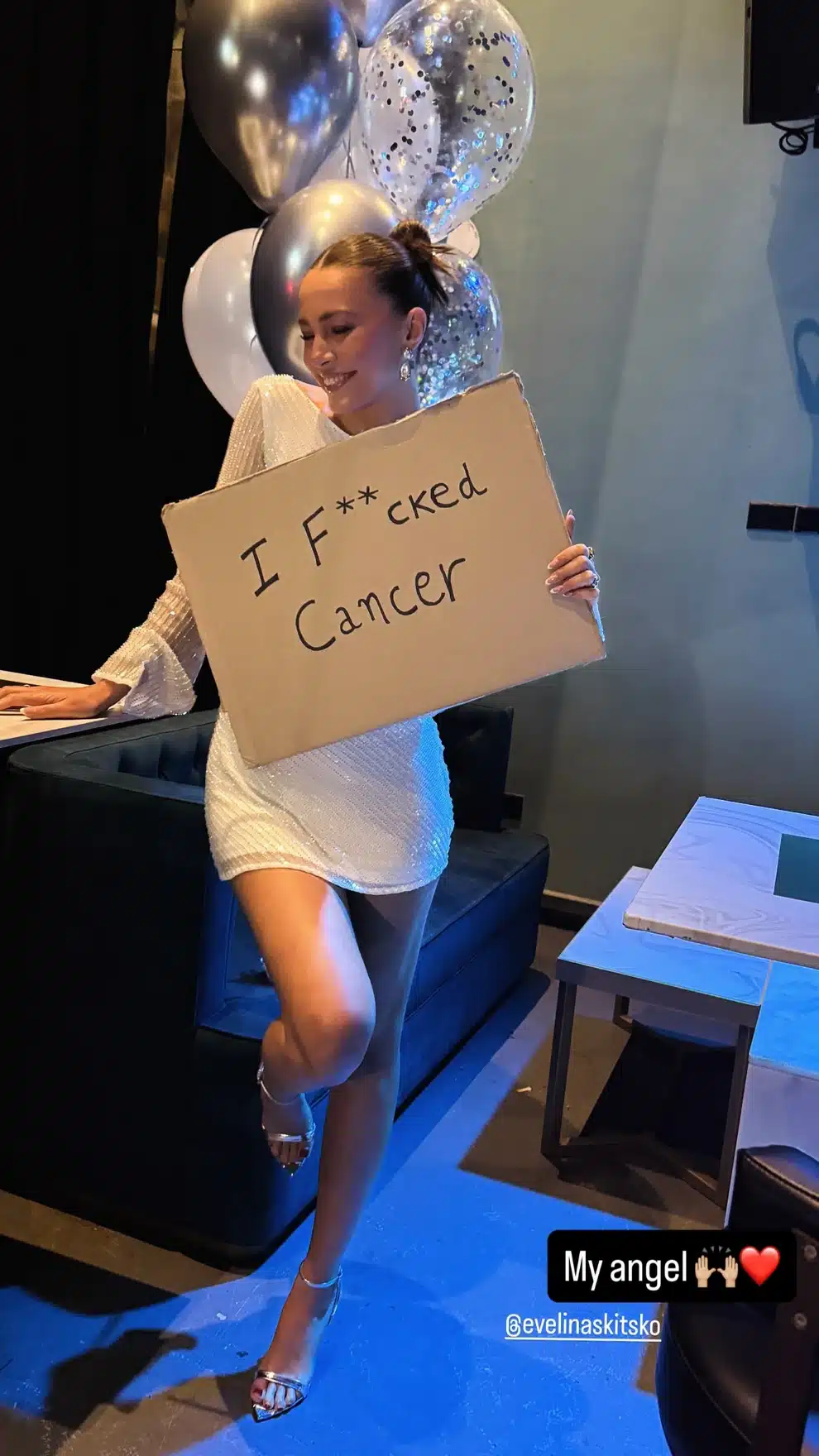 Εβελίνα Σκίτσκο: Η πρώην παίκτρια του GNTM ξεπέρασε τον καρκίνο και έκανε πάρτι 3 582461055 18536992489002187 6678657519838542847 n 1