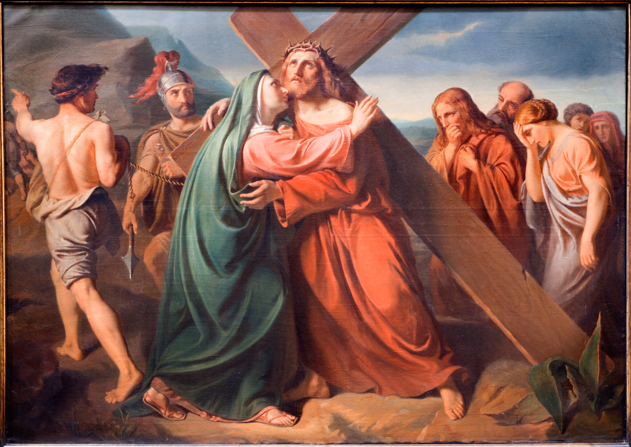 Βατικανό: Η Παρθένος Μαρία δεν είναι «Συσσωτήρα» του κόσμου σύμφωνα με νέο παπικό διάταγμα 1 brussels jesus under cross and mother mary 2048x1453 1