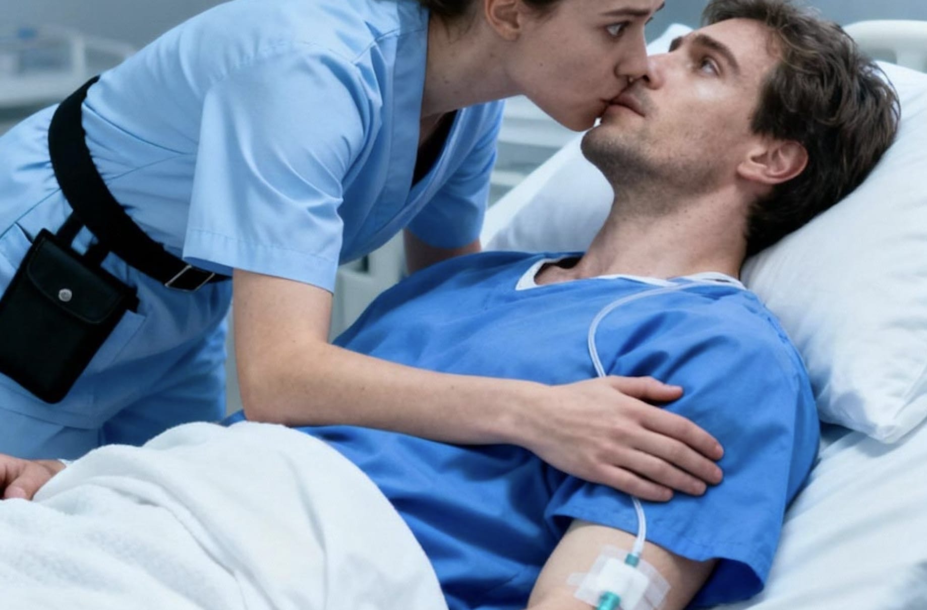 Η νοσοκόμα φίλησε κρυφά έναν όμορφο επιχειρηματία που βρισκόταν σε κώμα για τρία χρόνια, πιστεύοντας πως δεν θα ξυπνήσει ποτέ — αλλά προς έκπληξή της, εκείνος την αγκάλιασε ξαφνικά μετά το φιλί… 1 stigmiotypo othonis 2025 11 01 02.22.20