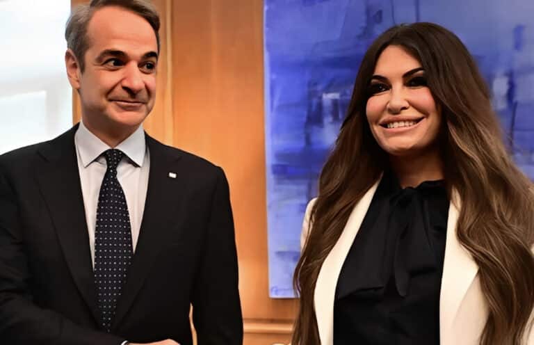 Εντυπωσιασμένος ο Μητσοτακής με την πρέσβη των ΗΠΑ, Κίμπερλι Γκιλφόιλ