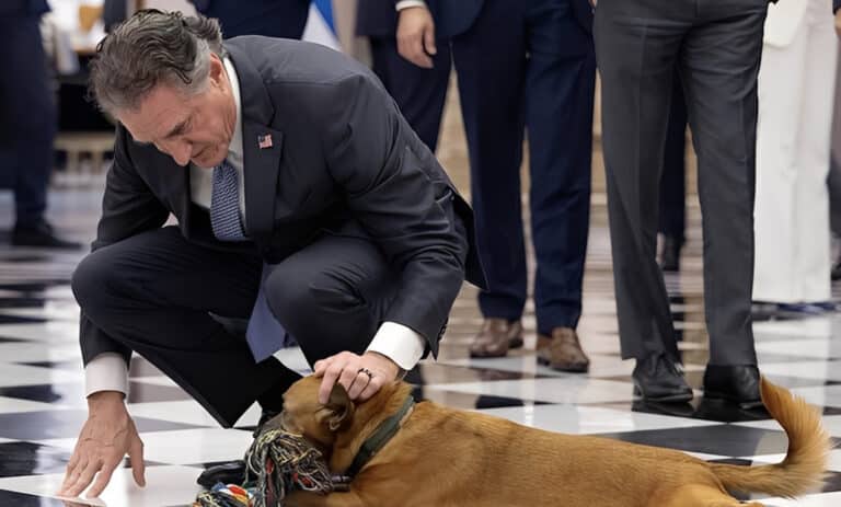 Έκλεψε την παράσταση ο Πίνατ στο Μαξίμου – Η εικόνα που ανήρτησε Υπουργός Εσωτερικών των ΗΠΑ
