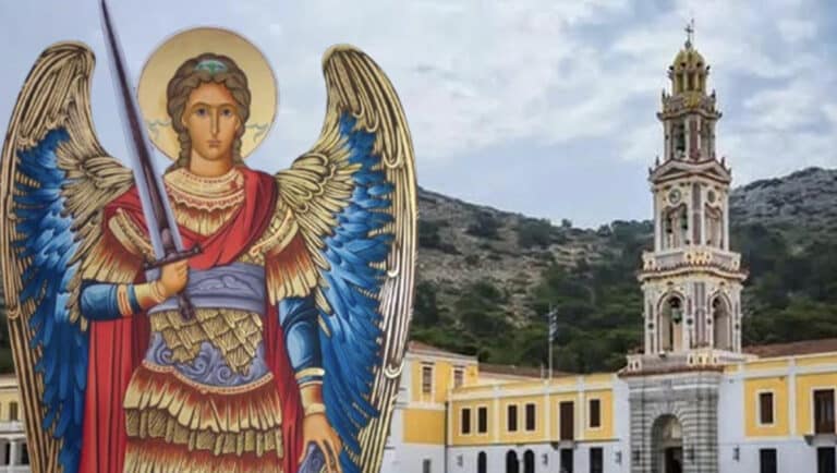 Πανορμίτης Σύμη: Πλήθος πιστών για τον εορτασμό του Αρχάγγελου Μιχαήλ