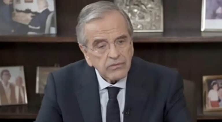Ο Αντώνης Σαμαράς πρώτη φορά για τον θάνατο της κόρης του: «Ευχαρίστησα τον Θεό έστω και γι’ αυτά τα 34 χρόνια που ήταν μαζί μας»