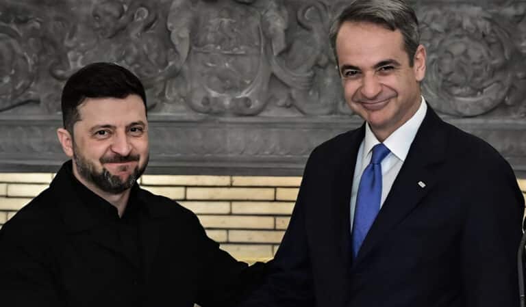 Ο Ζελένσκι αποθέωσε παγκοσμίως τον Μητσοτάκη –  «Ευγνώμων στον Κυριάκο Μητσοτάκη, ευχαριστούμε Ελλάδα»