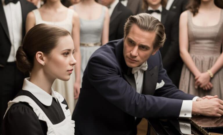 Ανάγκασε την καθαρίστρια να παίξει πιάνο για να την ντροπιάσει — Αλλά αυτό που συνέβη στη συνέχεια άλλαξε για πάντα την οικογένειά του