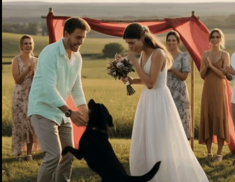 Κατά τη διάρκεια του γάμου, ο σκύλος μου ξαφνικά επιτέθηκε στον γαμπρό, σοκάροντας τους πάντες. Αλλά η αλήθεια που αποκαλύφθηκε έκανε τη νύφη να ξεσπάσει σε κλάματα.