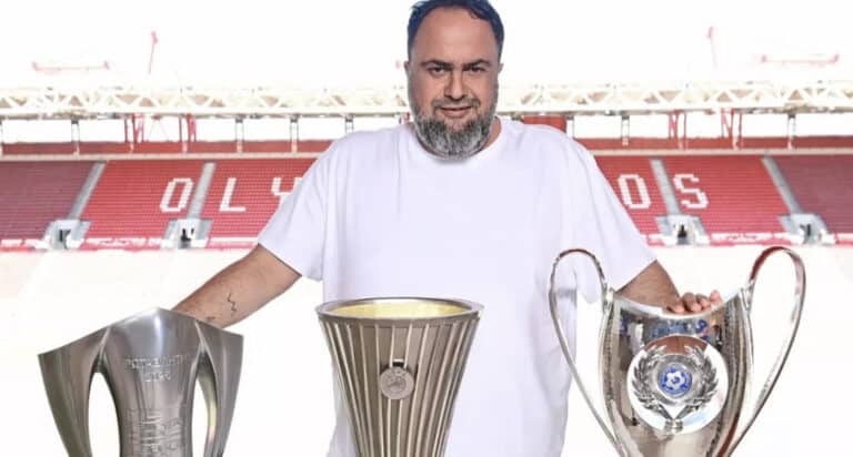 Ο μεγαλοεφοπλιστής Βαγγέλης Μαρινάκης βάζει από την τσέπη του 60 εκατ. ευρώ για το νέο Καραϊσκάκη 50.000 θέσεων
