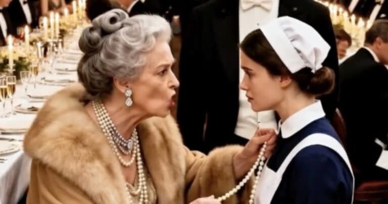 «Αυτό το κολιέ ανήκει στην κόρη μου», φώναξε η εκατομμυριούχος ηλικιωμένη όταν το είδε πάνω στην υπηρέτρια – Η αλήθεια ήταν σοκαριστική  