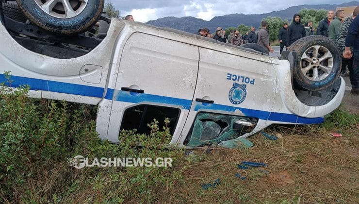 Επεισόδια με αγρότες σε Χανιά και Ηράκλειο – Αναποδογύρισαν περιπολικό 1 597140381 1642264463402046 8863302746197691256 n 740x420 1