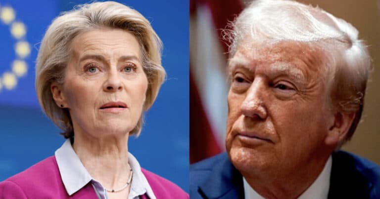 Αυστηρό μήνυμα Φον ντερ Λάιεν σε Τραμπ: «Μην παρεμβαίνεις στη δημοκρατία της Ευρώπης»