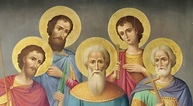 Εορτολόγιο 13 Δεκεμβρίου: Σήμερα γιορτάζουν οι πέντε Άγιοι Μάρτυρες με τα υπέροχα ονόματα – Σε ποιους λέμε «Χρόνια Πολλά»