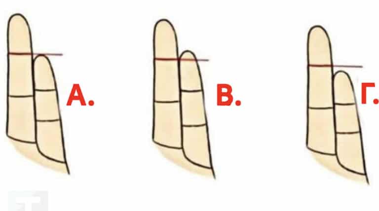 Το μήκος του μικρού σου δαχτύλου αποκαλύπτει μια κρυφή αλήθεια για την προσωπικότητά σου