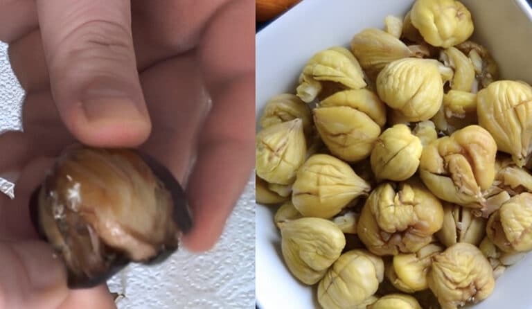 Λίγοι το ξέρουν: Το κόλπο για να καθαρίσεις το κάστανο στη στιγμή χωρίς να το σπάσεις καθόλου