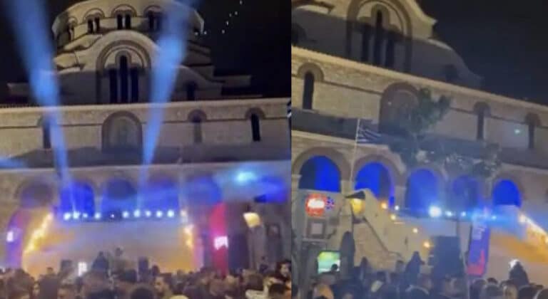 Δεν ξανάγινε! Πάρτι με ηλεκτρονική μουσική μπροστά πασίγνωστη εκκλησία, με τις ευλογίες του Δήμου Αθηναίων – Έξαλλοι οι κάτοικοι της περιοχής 