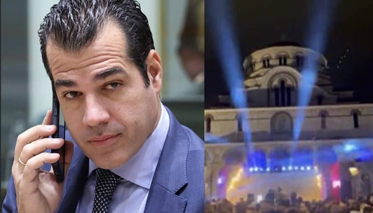 Άστραψε και βρόντηξε ο Πλεύρης για το πάρτι έξω από την εκκλησία του Αγίου Ανδρέα