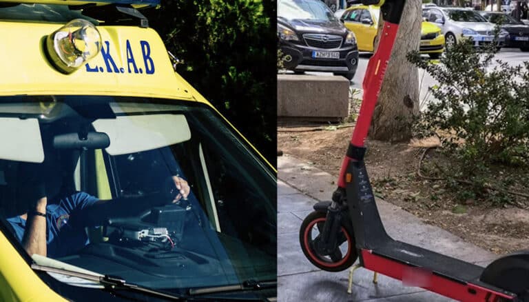 Νεκρός 50χρονος που οδηγούσε ηλεκτρικό πατίνι – Τον χτύπησε αυτοκίνητο