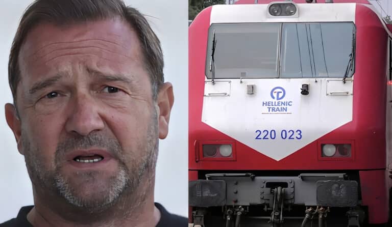 Ο Νίκος Πλακιάς ξεσπά κατά της Hellenic Train για τη χριστουγεννιάτικη κάρτα: «Αρρωστημένη συμπεριφορά»