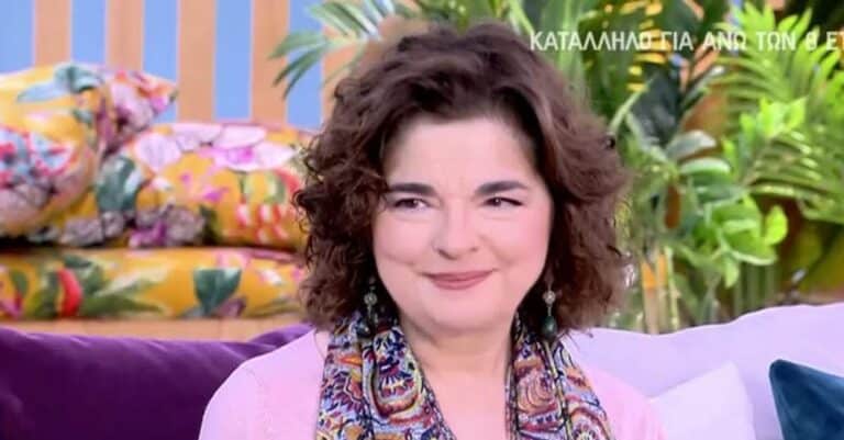 Συγκινεί η Μάνια Παπαδημητρίου: «Ο σύζυγός μου πάλευε 5 χρόνια με τον καρκίνο, έφτιαξα μια παράσταση αφιερωμένη σε εκείνον»