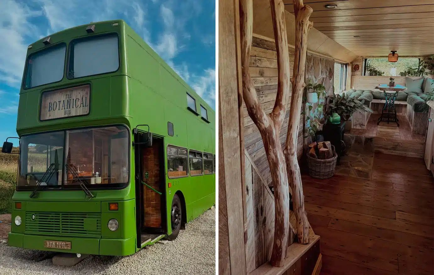 Από εγκαταλελειμμένο λεωφορείο σε πλήρως λειτουργικό σπίτι και δημοφιλές Airbnb: Η ιστορία του «Botanical Bus» 1 leoforeio01