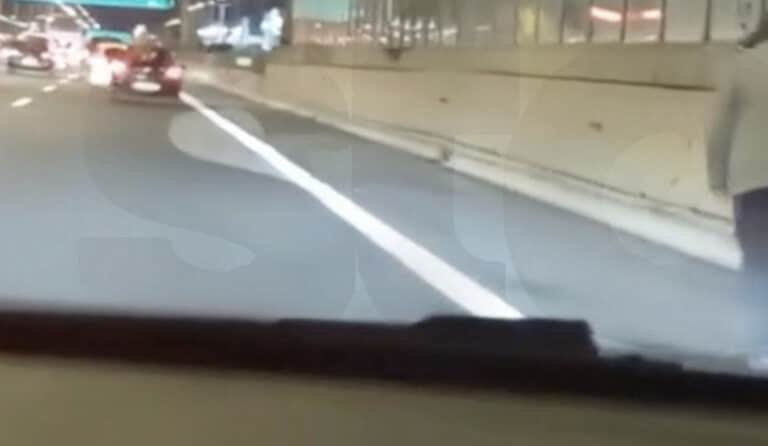 Απίστευτο: Μεθυσμένος περπατούσε για χιλιόμετρα στην Εθνική Οδό Αθηνών-Λαμίας