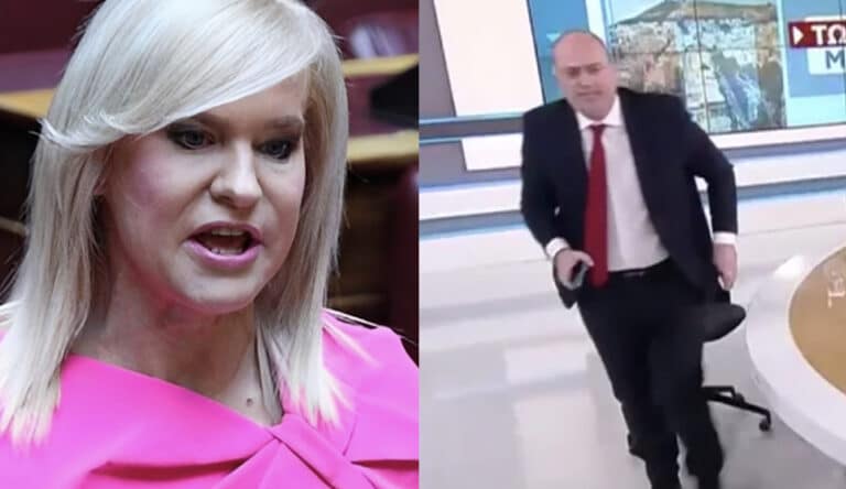 Αποχώρησε ο Λαζαρίδης μετά τις δηλώσεις Τζάκρη περί «αλητείας της ΝΔ» για την Καρυστιανού – Ένταση στον «αέρα»