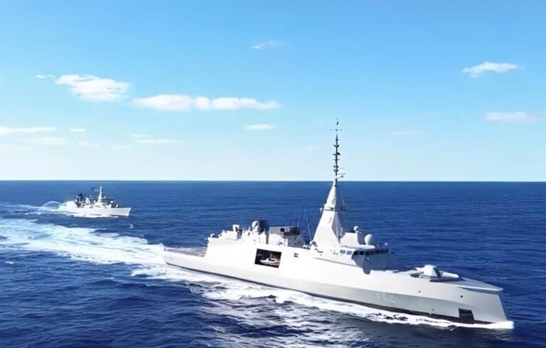 Belharra: Η στιγμή που η φρεγάτα «Κίμων» μπαίνει σε ελληνικά νερά – «Το μέλλον του Πολεμικού Ναυτικού καταπλέει»