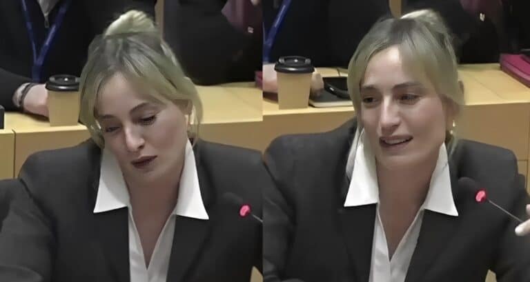 Ξέσπασε σε κλάματα η Ελεονώρα Μελέτη μέσα στο Ευρωκοινοβούλιο