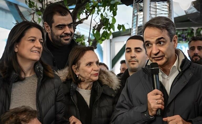 Μητσοτάκης από Μαρούσι: «Η ΝΔ είναι η μόνη πολιτική δύναμη που εγγυάται προκοπή στη χώρα»