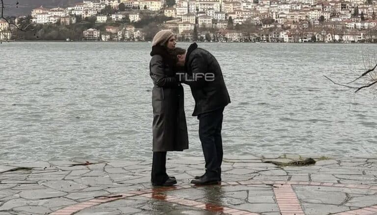 Δημήτρης Λάλος και Μαριλίτα Λαμπροπούλου στην Καστοριά – Αποκλειστικές φωτογραφίες