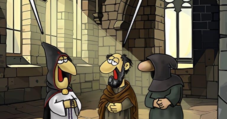 Χαμός με νέο σκίτσο του Αρκά – Ο «Ιεροεξεταστής» και η εξουσία που φοβάται το «Γιατί»