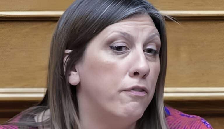 Ζωή Κωνσταντοπούλου: Πρόταση μομφής προανήγγειλε η πρόεδρος της Πλεύσης Ελευθερίας