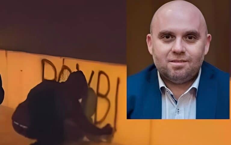 Έκρηξη στη Βιολάντα: Έφοδος του Ρουβίκωνα στο σπίτι του ιδιοκτήτη της βιομηχανίας Κωνσταντίνου Τζιωρτζιώτη