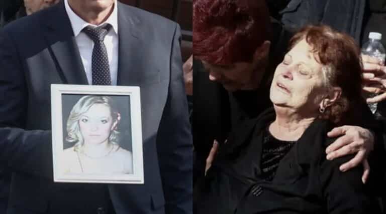 Βιολάντα: Θρήνος στην κηδεία της 44χρονης Έλενας Κατσαρού που σκοτώθηκε στην έκρηξη στο εργοστάσιο