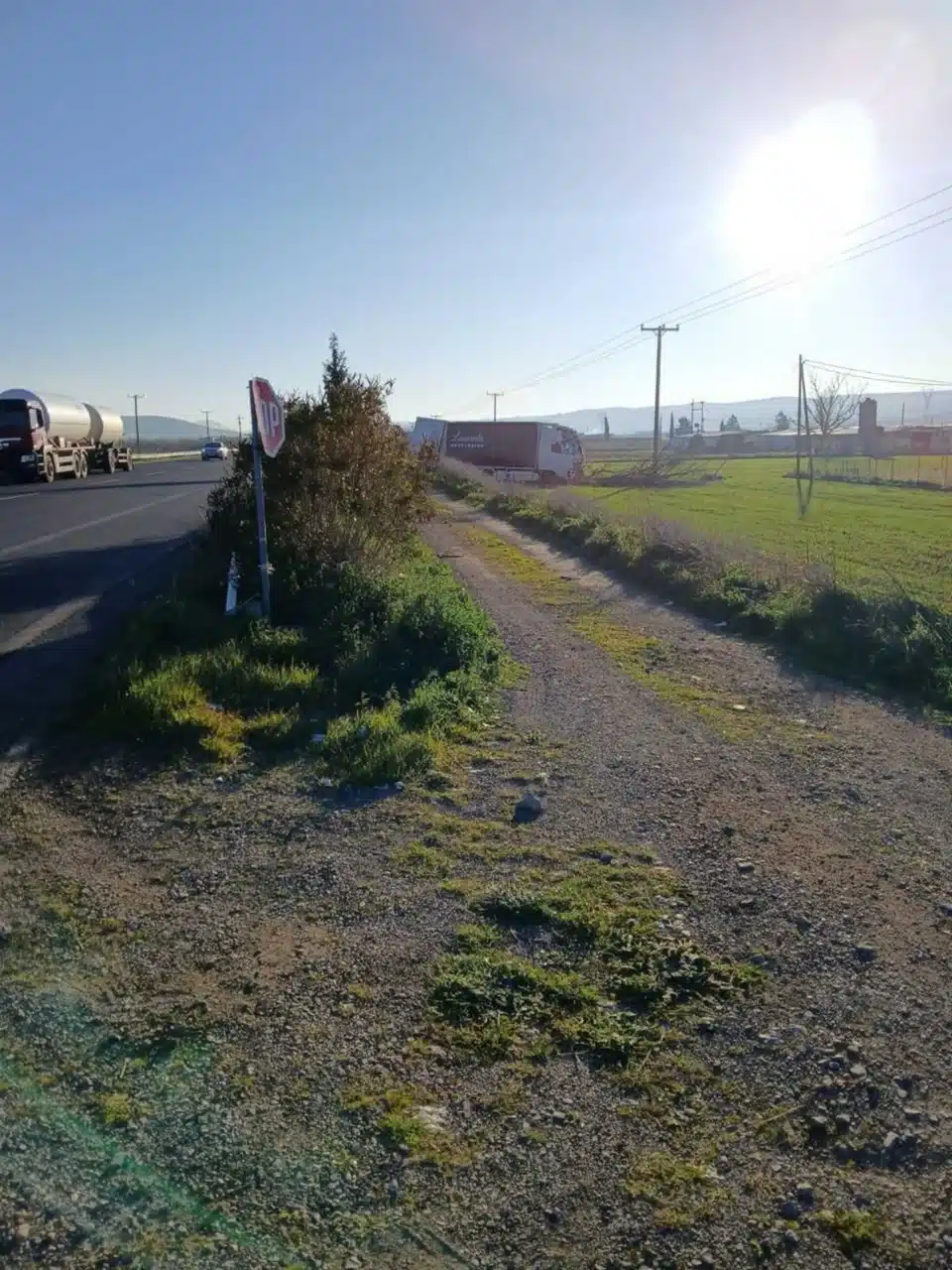 Τροχαίο με έναν νεκρό στην παράκαμψη της Εθνικής Οδού Θηβών – Λιβαδειάς: Ο δρόμος ήταν κλειστός λόγω μπλόκων 2 troxaio libadia1.jpg