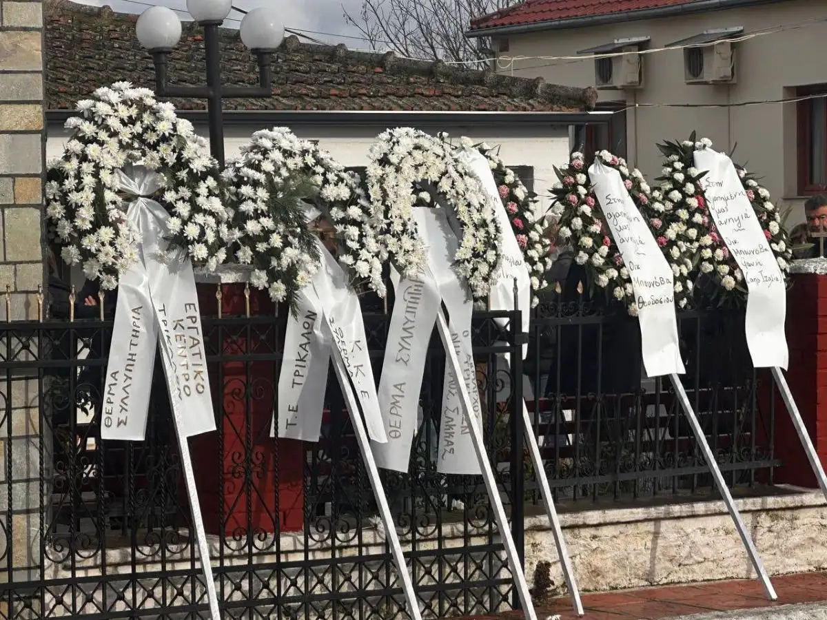 Τραγωδία Βιολάντα: Βουβός πόνος στο τελευταίο αντίο στην 56χρονη Αναστασία Νάσιου – Στο Γκριζάνο Τρικάλων η κηδεία της 6 violanta kideianasou