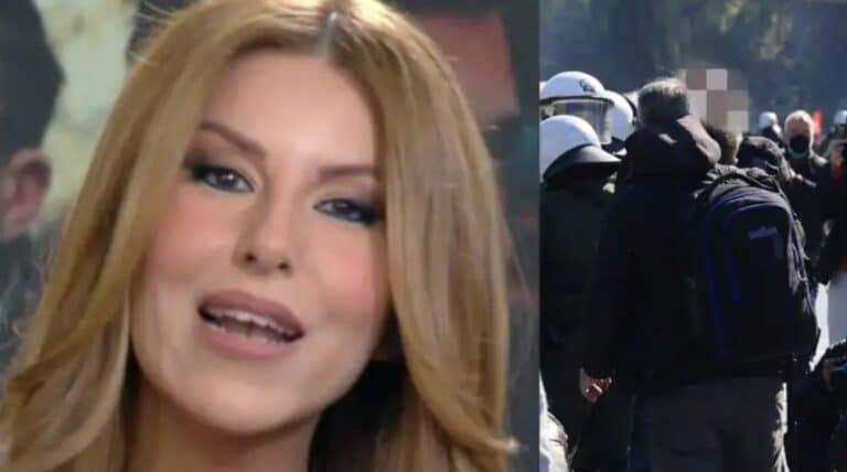 Τέμπη: Επίθεση σε οπερατέρ του MEGA – Η on air αντίδραση της Αναστασίας Γιάμαλη