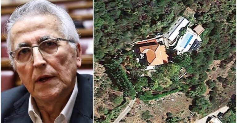 Πολυτελής βίλα του προέδρου της ΓΣΕΕ με «ολυμπιακή» πισίνα στην Αρκαδία