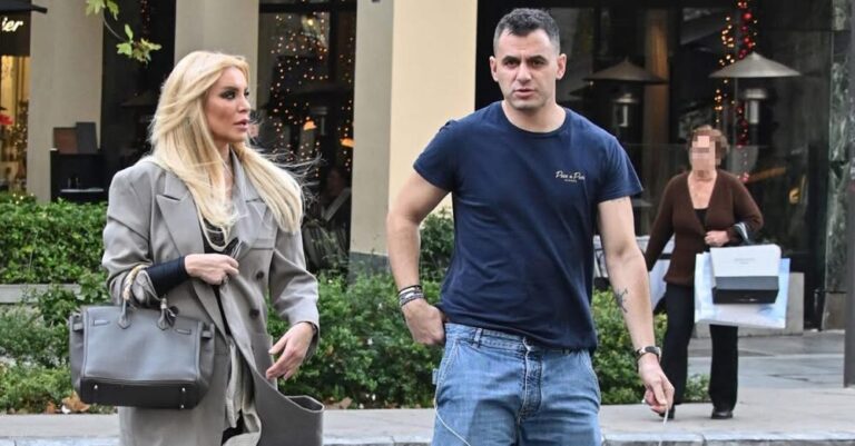 Kατερίνα Καινούργιου και Παναγιώτης Κουτσουμπής πήγαν στην Αίγινα για να προσκυνήσουν στον Άγιο Νεκτάριο