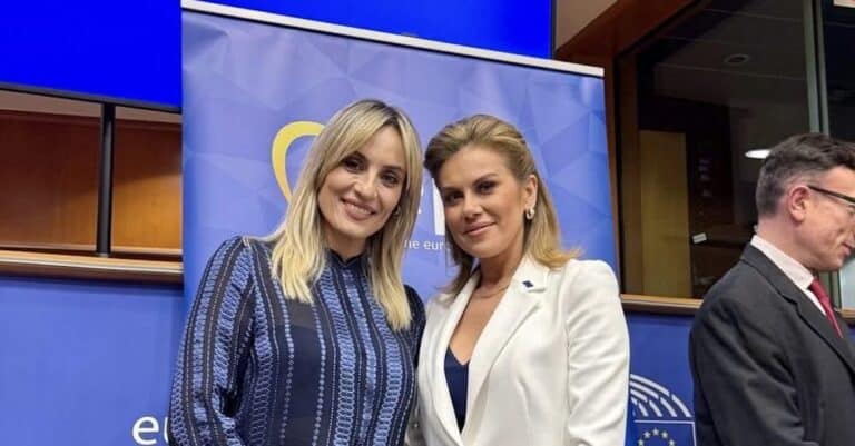 Ελεονώρα Μελέτη – Ευγενία Μανωλίδου: Ο ιδιαίτερος λόγος που συναντήθηκαν στο Ευρωπαϊκό Κοινοβούλιο